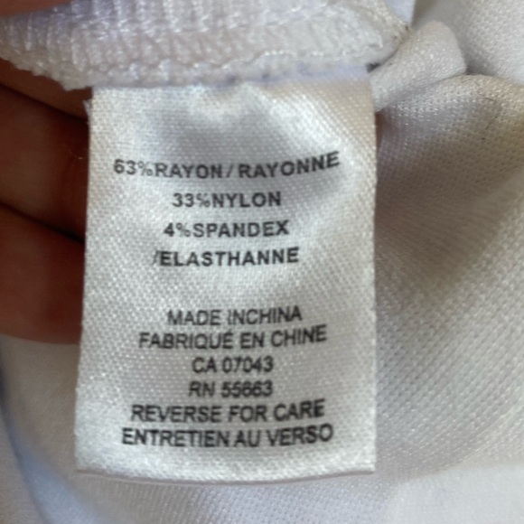 Joie White Coastal Grandma Pull On Wide Leg Jersey Cargo Pants Small Beachy Chic - Picture 11 of 15